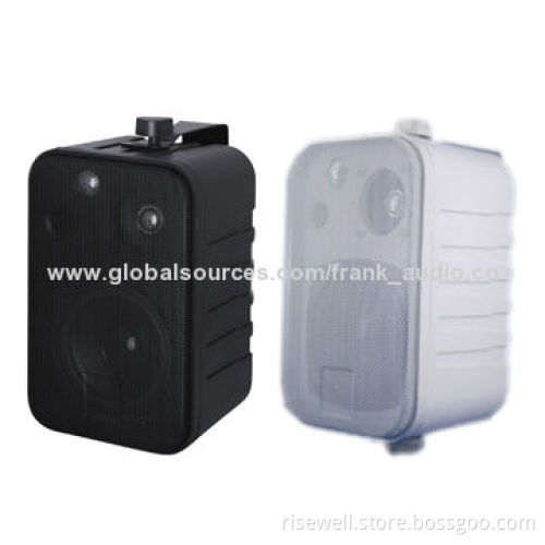 10W/2-way Cabinet Baffle Speaker, Easy to Install, Made of ABS